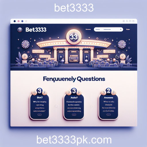 Entendendo a Categoria Perguntas Frequentes no Bet3333